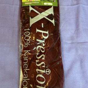 A pack of Xpression braids extension