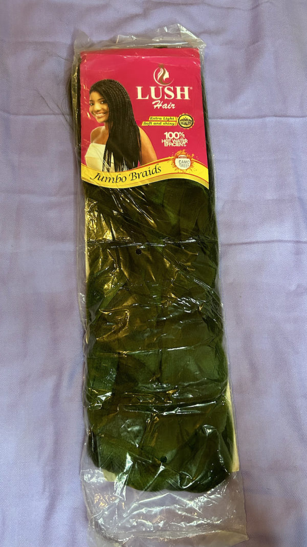 A pack of lush hair jumbo braids extension