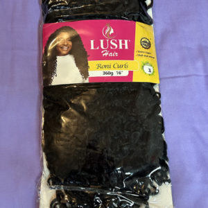 A pack of lush hair roni curls extension.