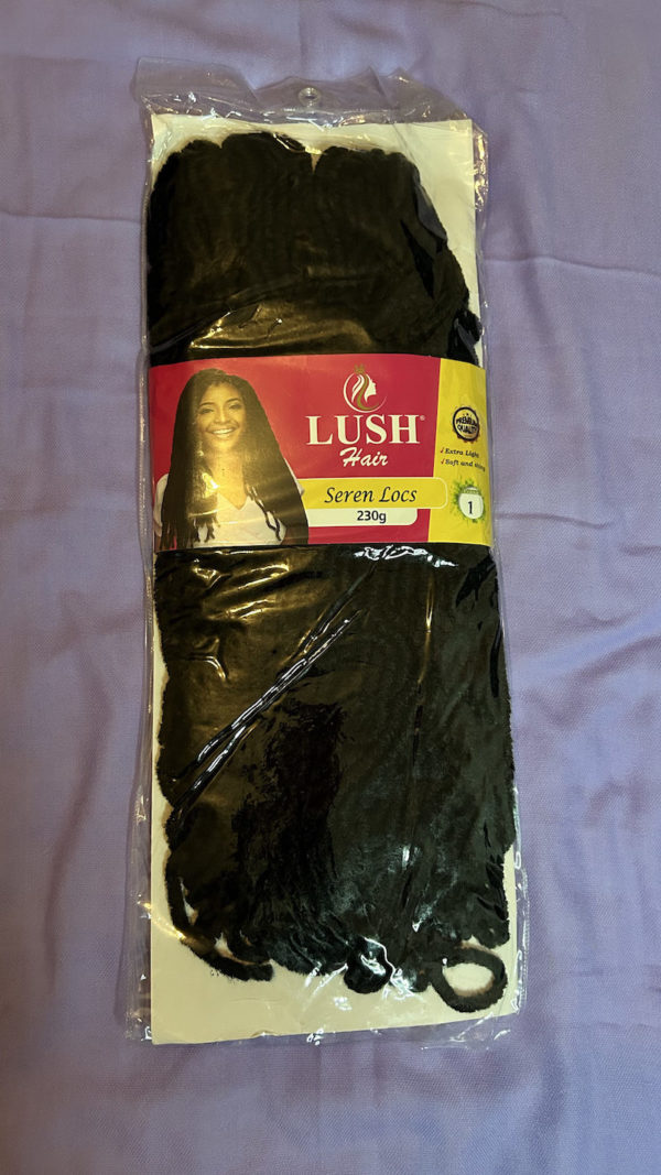 A pack of lush hair seren locs extension (faux locs)