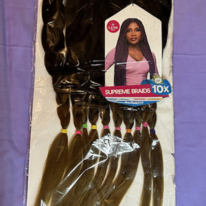 A pack of lush hair supreme braids extension