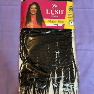 A pack of lush hair watermelon twist extension