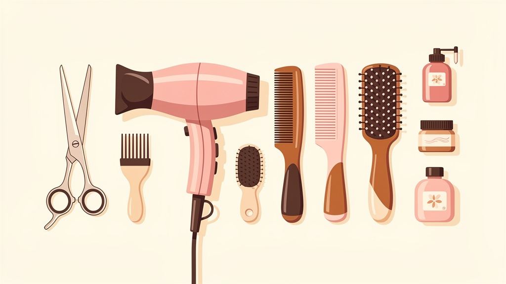 hairdressing tools