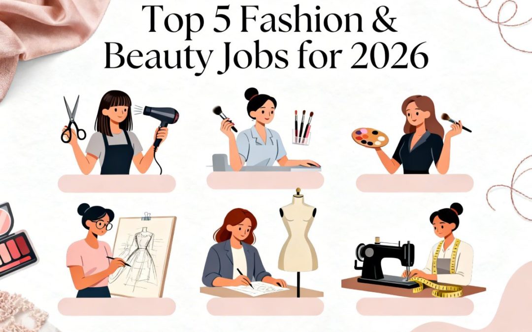 Top 5 fashion and beauty jobs for 2026
